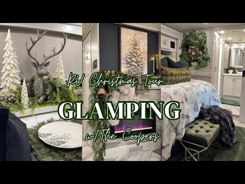 Видео: Рождественский тур по лесу на автодоме в стиле «Классный» | Перевозка декора и уютная обстановка