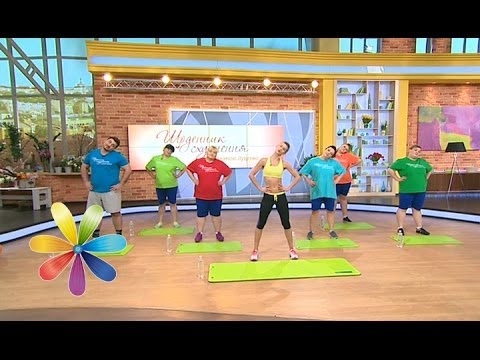 Видео: Дневник похудения: первая тренировка с Анитой Луценко - Все буде добре - Выпуск 365 - 31.03.14