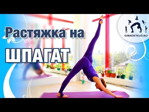 Видео: ПРОДОЛЬНЫЙ ШПАГАТ / Растяжка - ИНТЕНСИВ / The Splits Stretches