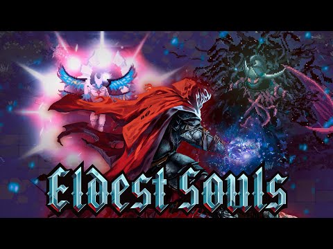 Видео: Офигенный Соулс-лайк Босс-раш с прокачкой // Eldest Souls #1