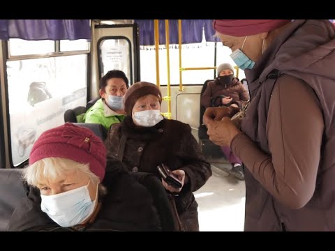 Видео: Контроль ношения медицинских масок продолжает осуществляться в Абакане - Абакане 24