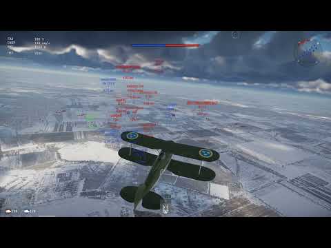 Видео: War Thunder. Разрываем небо на шведах!