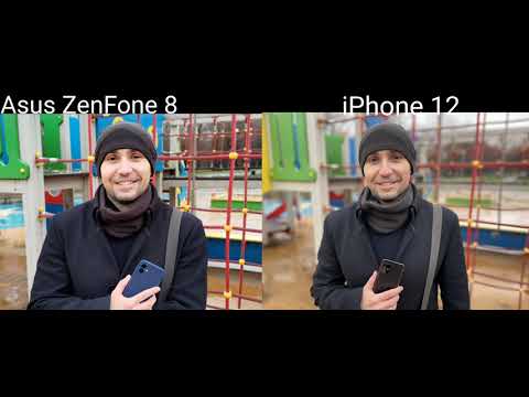 Видео: Asus ZenFone 8 vs iPhone 12 - Битва по фото и видео!