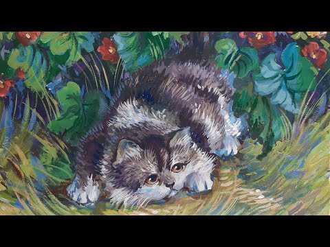 Видео: Малюємо кота/Paint a cat