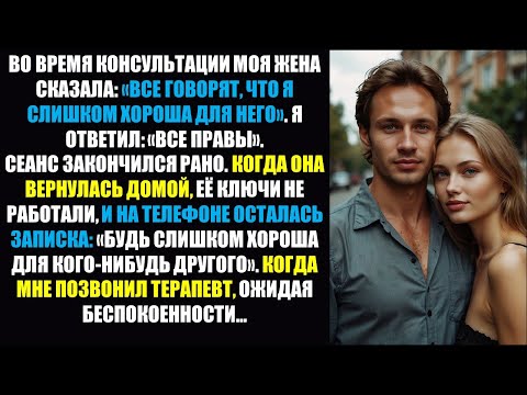 Видео: Моя жена сказала: «Я тебе не пара!» — Когда она вернулась домой, я поняла, что она не из моего дома.