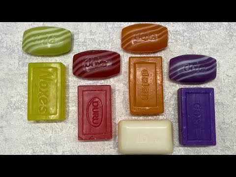 Видео: Glycerin soap ❤️💜💛💚/ Глицериновое мыло / ASMR