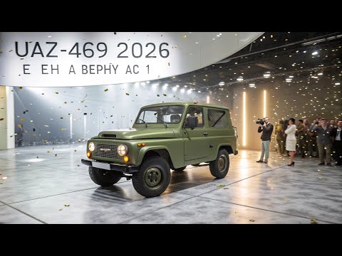 Видео: 😲😲 UAZ-469 2026 — ШОК! 🤯 ЛЕГЕНДА ВЕРНУЛАСЬ С МОЩЬЮ, О КОТОРОЙ НИКТО НЕ МЕЧТАЛ! 💥