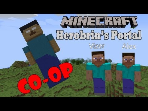 Видео: Minecraft Herobrine's Portal - Прохождение карты #1 [Херобрин?]