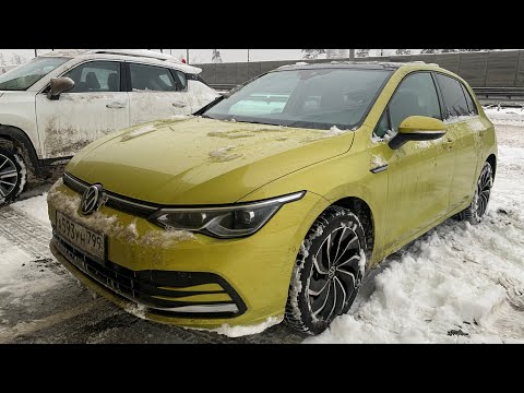 Видео: Взял Гольф 8 - цифровая зима / VW Golf 2021