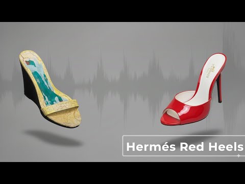 Видео: Изношенные жёлтые в красные Hermès | Роскошное преображение обуви