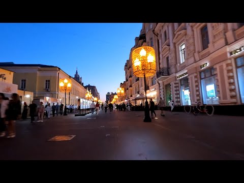 Видео: Вечерняя покатушка Москва, Арбат