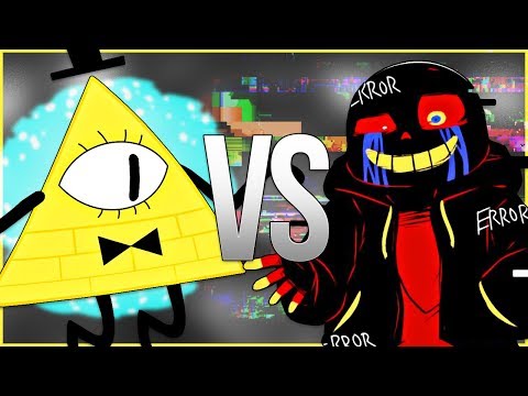 Видео: ERROR SANS VS БИЛЛ ШИФР | СУПЕР РЭП БИТВА | Bill Cipher Gravity Falls ПРОТИВ Эррор Санс Undertale