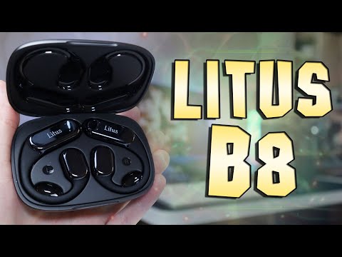 Видео: Litus B8 Обзор недорогих беспроводных наушников с костной проводимостью и полной влагозащитой