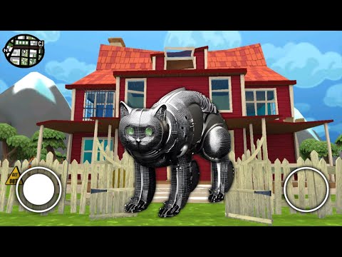 Видео: ЭКСПЕРЕМЕНТЫ С РОБОКОТОМ В ДАРК РИДАЛ!! - Dark Riddle