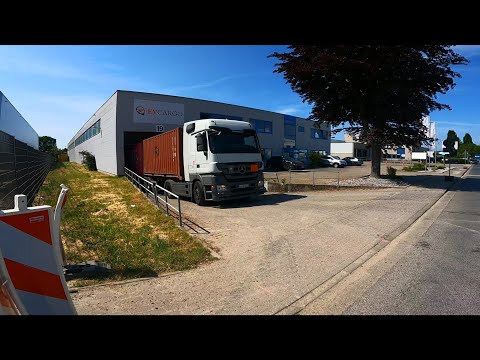 Видео: #Далиключи - едь! Работа на контейнеровозе в Германии! Работа водителем в Германии.