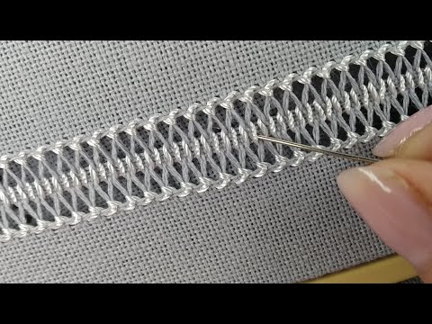 Видео: Як виконати мережку| Hand embroidery|