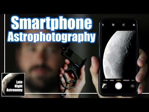 Видео: Как подключить телефон к телескопу: обзор крепления-адаптера для смартфона для астрофотографии