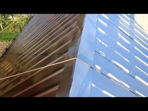 Видео: Как для себя ! Покрасить оцинкованную крышу дома надолго!