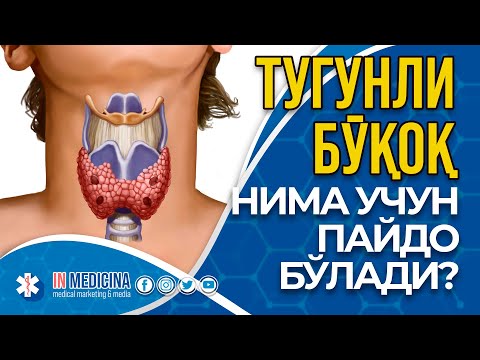 Видео: Тугунли бўқоқ нима учун пайдо бўлади? #inmedicina, #qalqonsimonbez