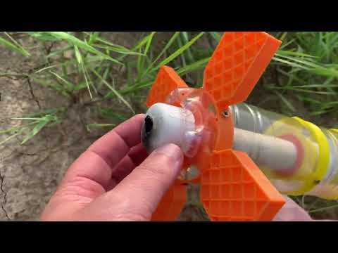 Видео: Запуск ракеты с решетчатыми стабилизаторами