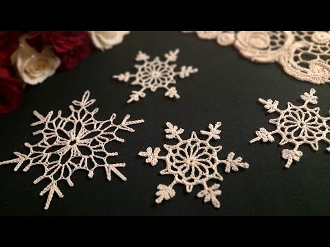 Видео: Снежинка крючком. МК