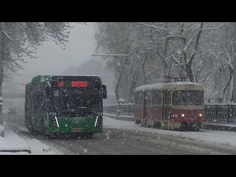 Видео: транспорт Екатеринбурга 4 мая 2024