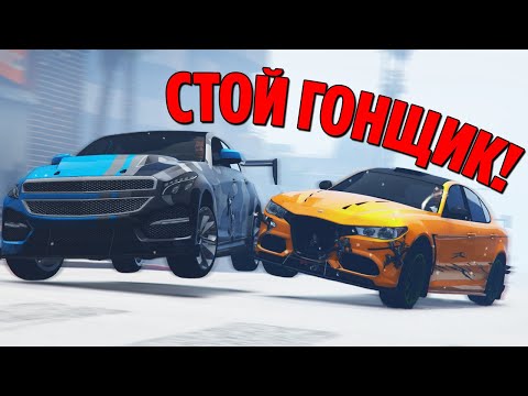 Видео: GTA 5 COPS & ROBBERS - БЕСПРЕДЕЛЬЩИК НА НОВОМ КАДИЛАКЕ СВАЛИВАЕТ ПО ГОРОДУ НАРУШАЯ ПДД ОТ 20 КОПОВ!