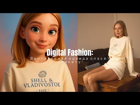 Видео: Digital Fashion: Виртуальная Одежда СПАСАЕТ Планету? | Будущее Моды Уже Здесь| Елизавета Павловская