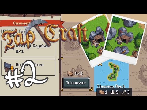 Видео: Tap Craft | Продолжаем выживать | #2 | Прохождение игры.