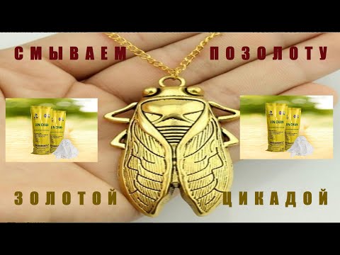 Видео: Смываем Позолоту Золотой Цикадой. JIN CHAN. Процессоры + мобильные платы.