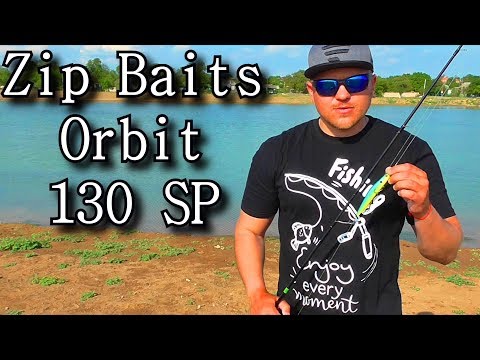 Видео: ZipBaits Orbit 130 SP - обзор воблера! Игра в качестве!