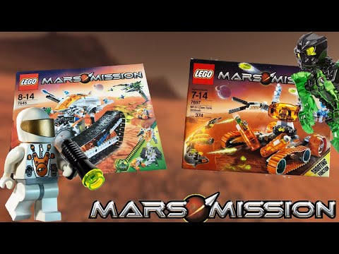 Видео: ЛЕГО МИССИЯ НА МАРС - ИСТОРИЯ СЕРИИ И ОБЗОР ВСЕХ НАБОРОВ / LEGO MARS MISSION