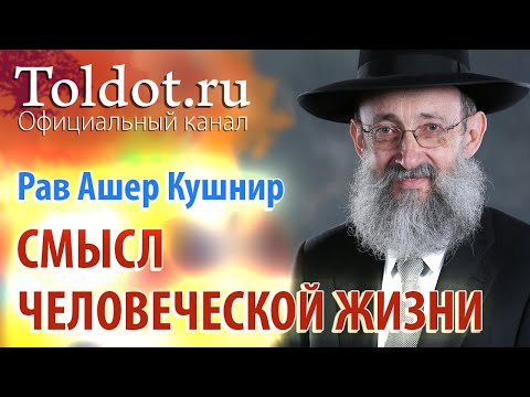 Видео: Рав Ашер Кушнир. Смысл человеческой жизни. Месилат Йешарим 9