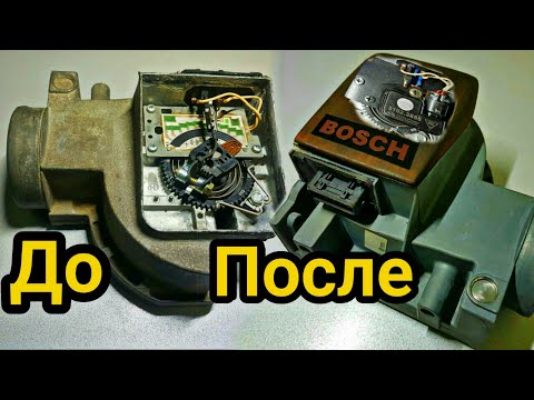 Видео: Переделка ремонт расходомера Audi 80 Opel Vectra A VW Passat B3 BMW  M20 M40 Ford Air mass meter