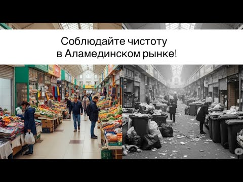 Видео: Рынок — это лицо города. Даже базар обязан быть чистым и удобным.