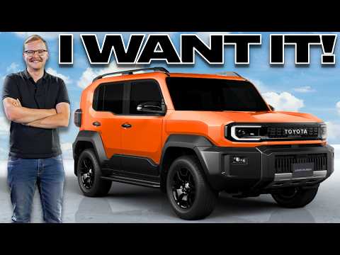 Видео: Лично с новым FJ! Первые впечатления от Toyota Land Cruiser FJ 2026 года