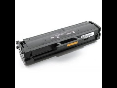 Видео: Заправка картриджа Xerox WorkCentre 3025