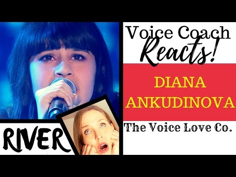 Видео: Voice Coach Reacts | Diana Ankudinova | River | диана анкудинова