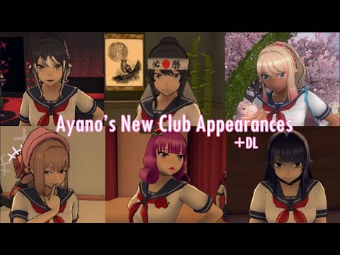 Видео: Новые выступления Аяно в клубах | Концепт Yandere Simulator +DL