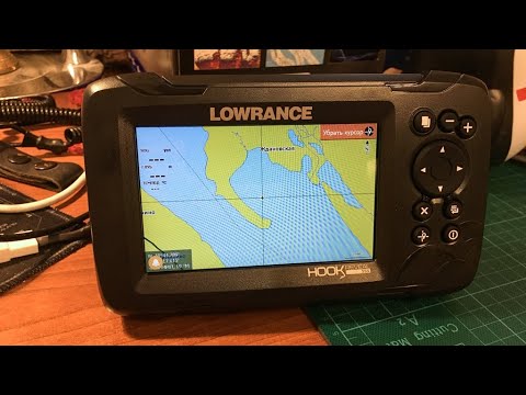 Видео: Эхолот-картплоттер Lowrance Hook Reveal 5 83/200 HDI