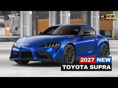 Видео: Представлена ​​новая Toyota Supra 2027 года: возрождение легенды с футуристическим оттенком