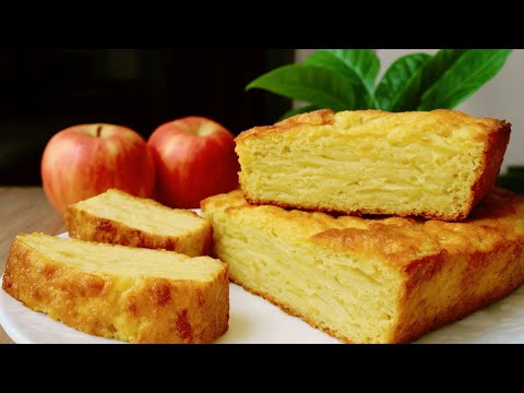 Видео: 🥧 5 минут и готово! ПИРОГ из яблок 🍏 без сахара, пшеничной муки и лишних калорий! Ешь и стройней! 🌟