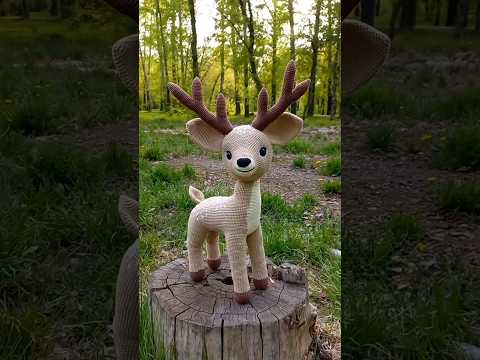 Видео: Олень вязаный крючком Deer amigurumi #crochet #amigurumi