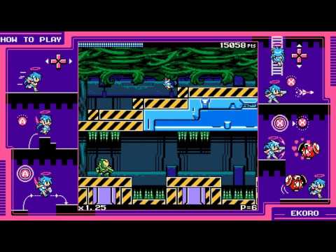 Видео: Прохождение Mighty Gunvolt #3 (Ekoro) END