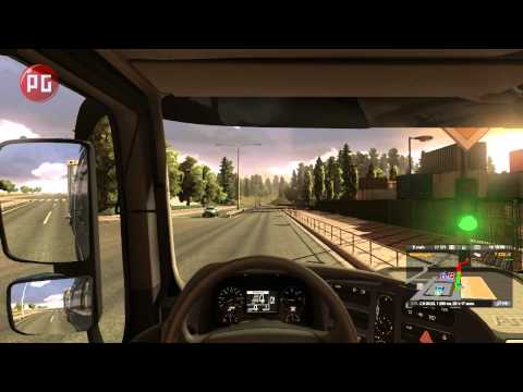 Видео: Euro Truck Simulator 2. Видеообзор