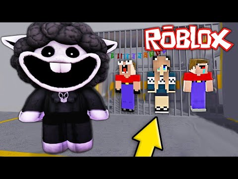 Видео: 2 НУБА И ДЕВУШКА ПРО ПОПАЛИ В ТЮРЬМУ БАБА ЧОПС ПОППИ ПЛЕЙТАЙМ 4 В РОБЛОКС