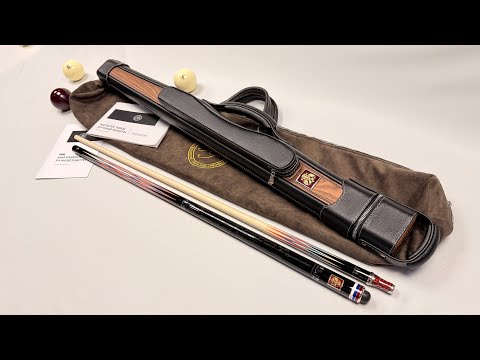 Видео: В наличии!!! Кий из эбена  «Кремлевский» 2-х составной, №1910 от мастера Романа Якимова 