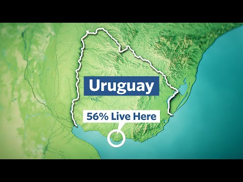 Видео: Почему в некоторых странах только один большой город?