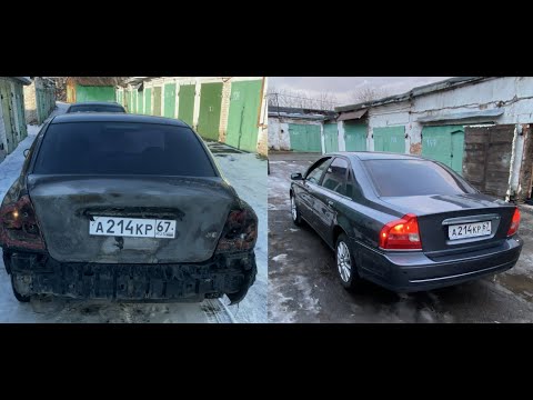 Видео: Как заработать 100 тысяч за неделю. Восстановление Volvo S80 по низу рынка