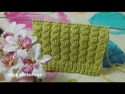 Видео: УНИВЕРСАЛЬНЫЙ, ПРАКТИЧНЫЙ, КРАСИВЫЙ РЕЛЬЕФНЫЙ УЗОР 1104 Узоры спицами KNITTING PATTERNS
